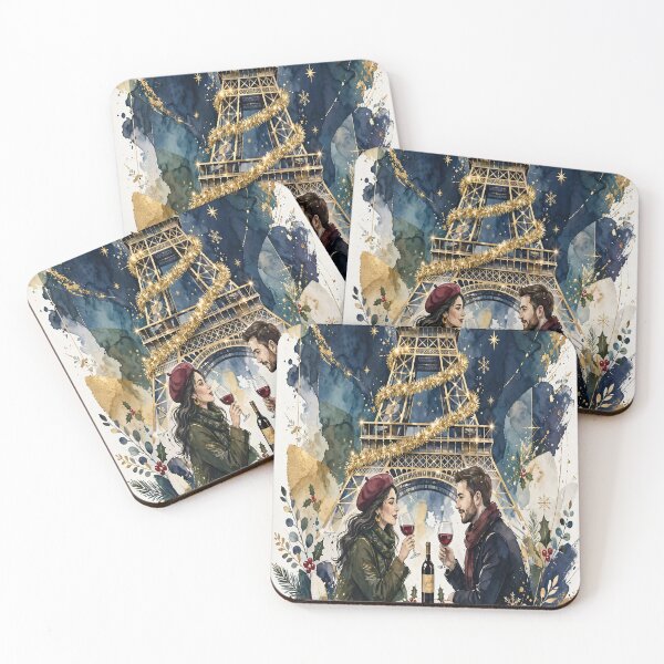 Item preview, Paris Merry Christmas designed and sold by JackFreestone.