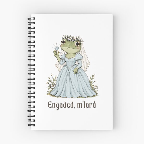 Item preview, Funny Frog Engagement Shirt Matching Couples Tee Sarcastic Relationship Humor designed and sold by LessIsLoud.