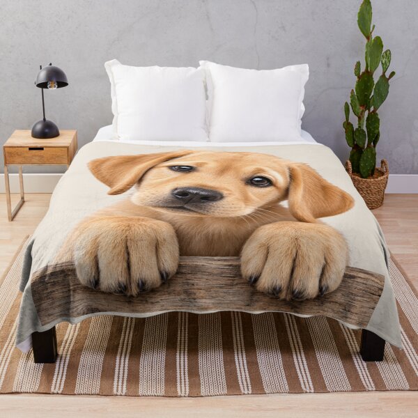 Item preview, Curious Golden Labrador Puppy - Cute Soulful Eyes Dog Lover Design designed and sold by Nature's Palette.