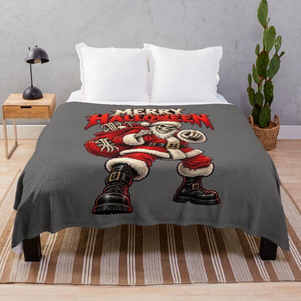 Item preview, Merry Halloween – Spooky Skeleton Santa designed and sold by PRINTIONAL.