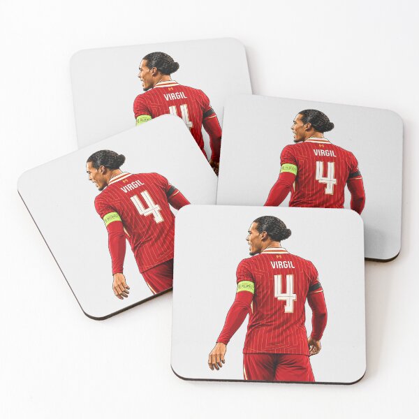 Item preview, Virgil van Dijk Liverpool 4 designed and sold by VRedBaller.