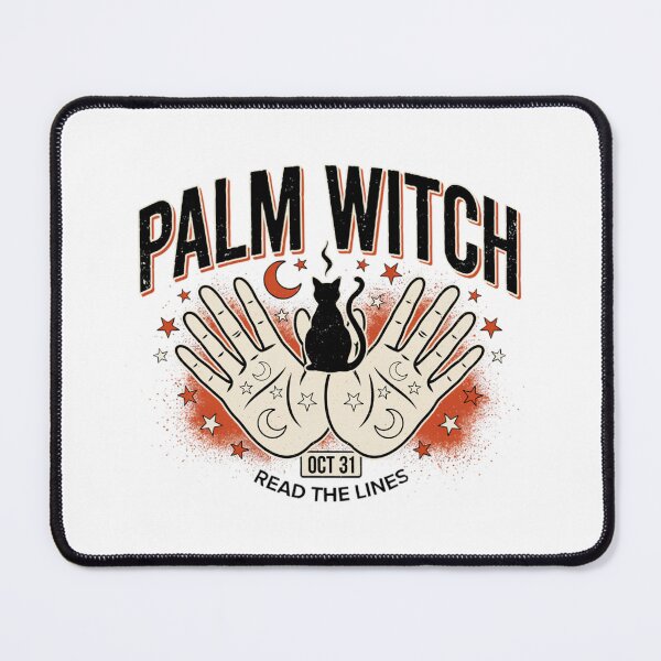 Item preview, Palm Witch Halloween Design – Mystical Palmistry Fortune Telling Graphic Tee v10 designed and sold by DarylWelsh2024.