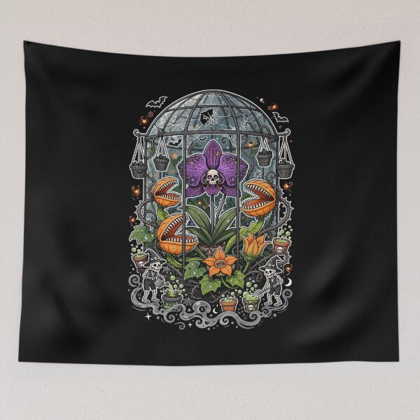Item preview, The Witch's Greenhouse — Nature Gone Wicked - Halloween  designed and sold by DibujandoPorfa.