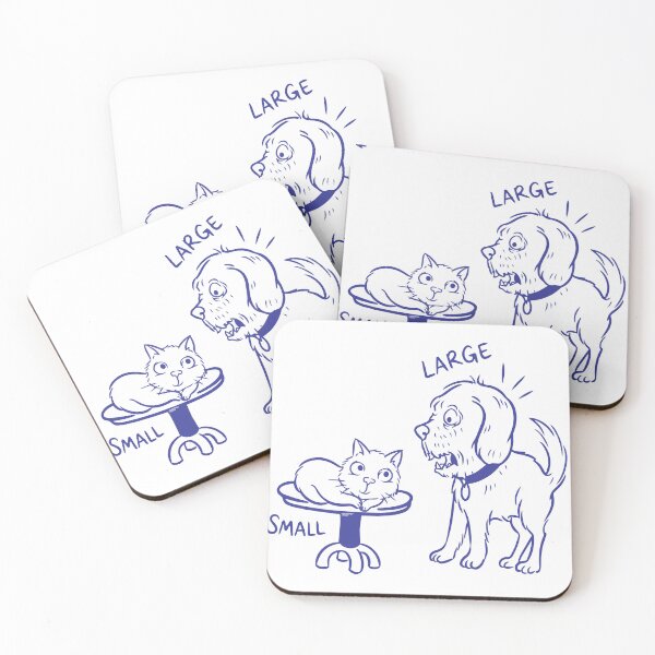 Item preview, Funny Dog and Cat designed and sold by Kara Draws.