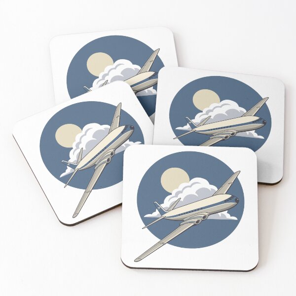 Item preview, Fly The First Commercial Jet Illustration designed and sold by Museum Of Non-Existing Art.