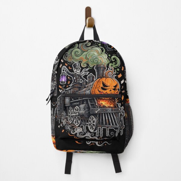 Item preview, The Midnight Pumpkin Express — Final Stop: Eternity - Halloween  designed and sold by DibujandoPorfa.