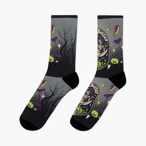 Item preview, Never Better Skeleton Coffee Moon – Witchy Halloween Gift designed and sold by Simon-art-land.