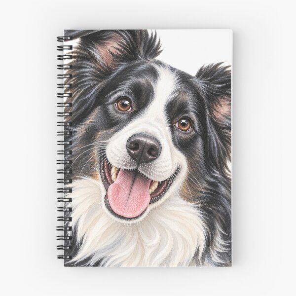 Item preview, Border Collie Portrait – Brilliant, Focused & Energetic Dog Art designed and sold by Greenview-Gifts.