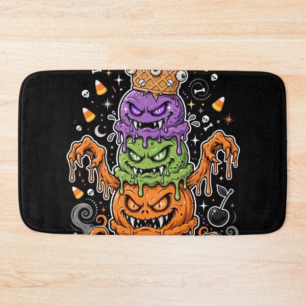 Item preview, The Ice Cream Abomination — Brain Freeze Forever - Halloween  designed and sold by DibujandoPorfa.
