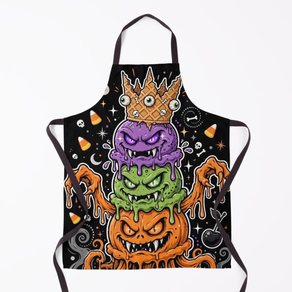 Item preview, The Ice Cream Abomination — Brain Freeze Forever - Halloween designed and sold by DibujandoPorfa.