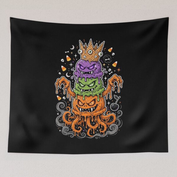 Item preview, The Ice Cream Abomination — Brain Freeze Forever - Halloween  designed and sold by DibujandoPorfa.