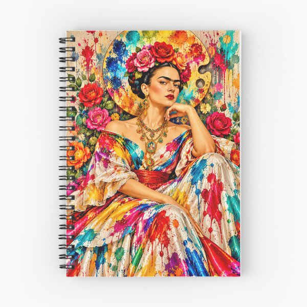 Item preview, Paint-Splattered Frida designed and sold by reggiemercedes.