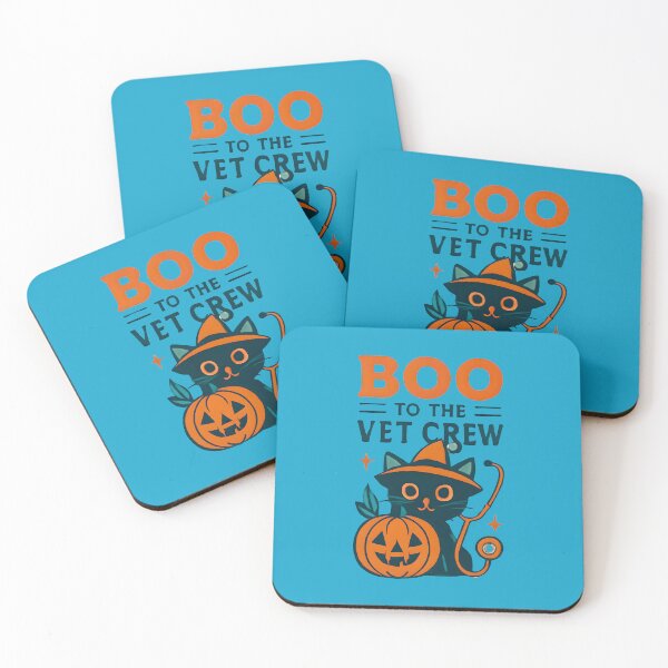 Item preview, Boo to the Vet Crew - Halloween for vet designed and sold by ParadoxParadox.