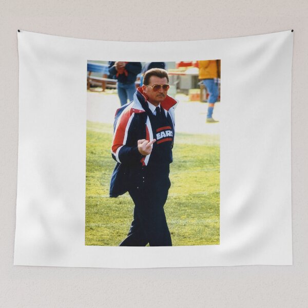 Item preview, Mike Ditka - middle finger vintage photo designed and sold by Primotees.
