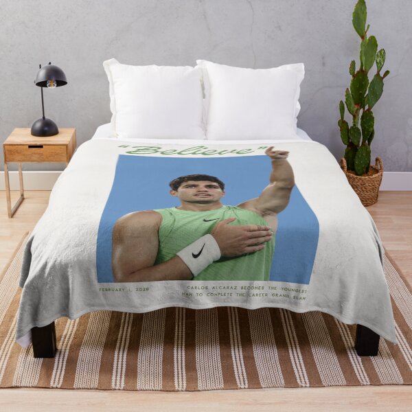 Item preview, Carlos Alcaraz — Believe. Australian Open Grand Slam designed and sold by Willow-And-Ivy.