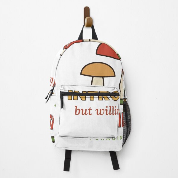 Item preview, Introverted But Willing to Discuss Mushrooms designed and sold by Amna-and-co.