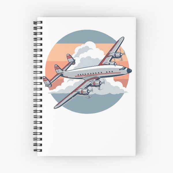 Item preview,  The Retro Propellor Airplane Illustration designed and sold by BareCanvasCompany.