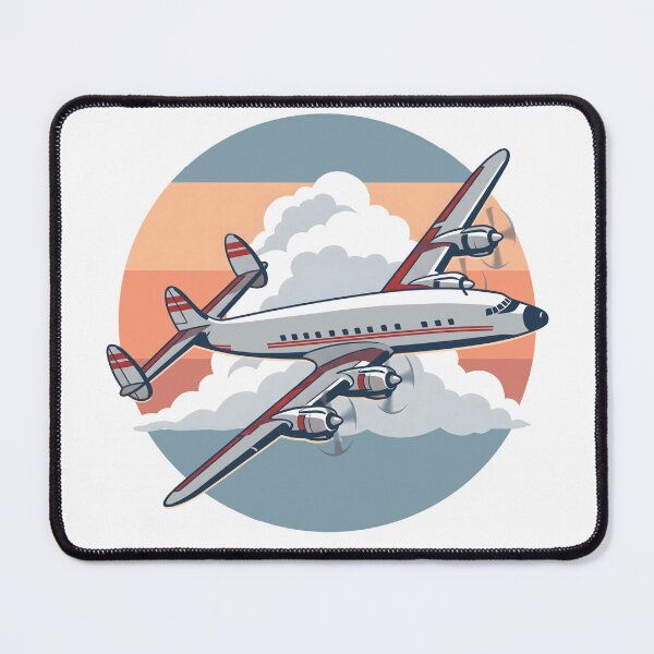 Item preview, The Retro Propellor Airplane Illustration designed and sold by Museum Of Non-Existing Art.