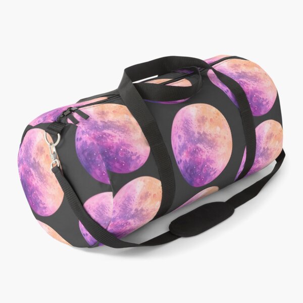 Item preview, Pink Purple Watercolor Planet with Cosmic Craters designed and sold by -KRAFTWERK.