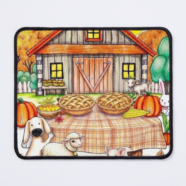 Item preview, Thanksgiving Farm Animals designed and sold by LavIsInTheAir.