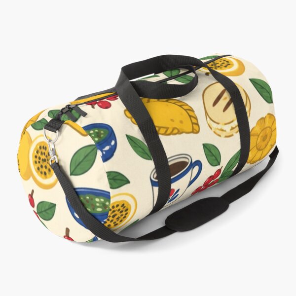 Item preview, Colombian Food Pattern | Arepas, Empanadas, Aji, Patacones, Coffee and Passion Fruit designed and sold by StickyGuys.