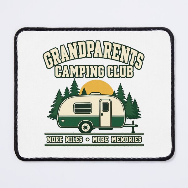 Item preview, Grandparents Camping Club – Vintage RV Camping Grandpa Grandma designed and sold by Retroteez.