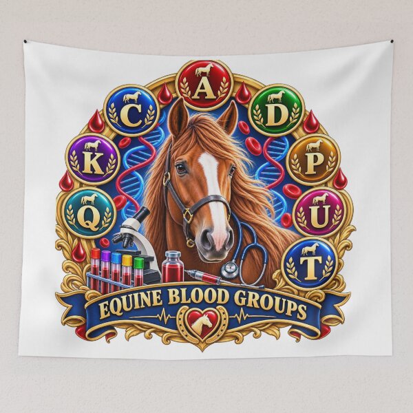 Item preview, Equine Blood Systems – Horse Blood Types designed and sold by Indefix.