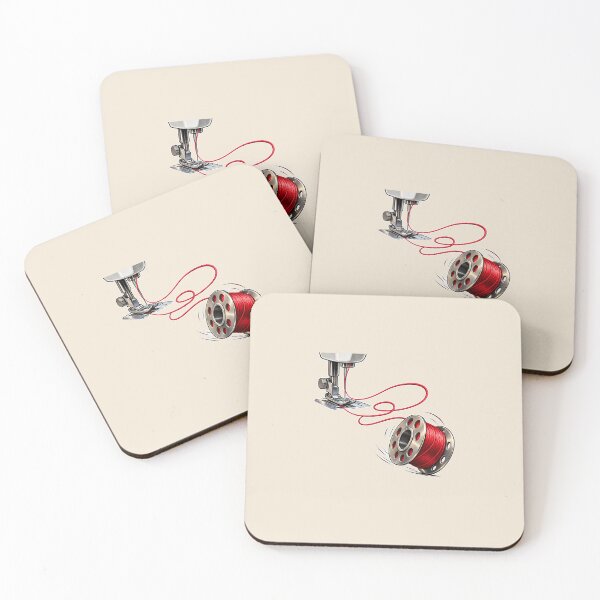 Item preview, Runaway Sewing Bobbin – Funny Sewing and Quilting Design designed and sold by astersgraphics.