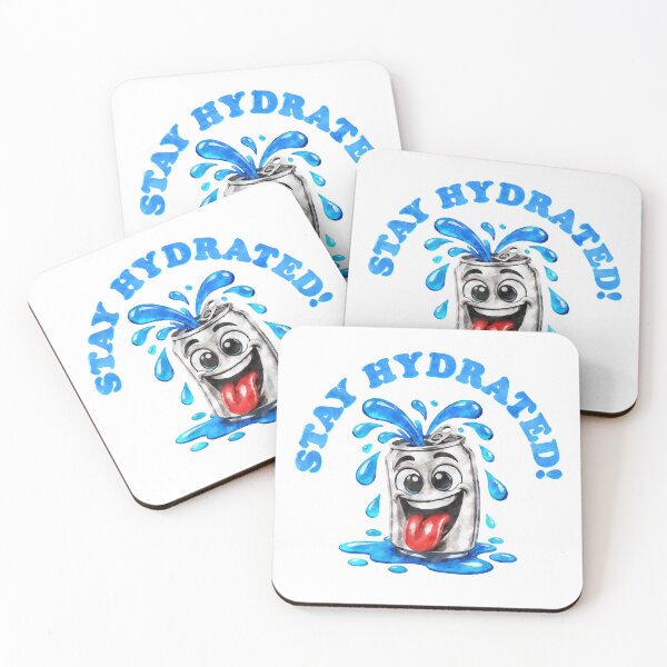 Item preview, Pop Art: Stay Hydrated Can Cartoon designed and sold by vivendulies.