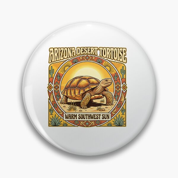 Item preview, Arizona Desert Tortoise – Warm Southwest Sun designed and sold by A5ranch merch.