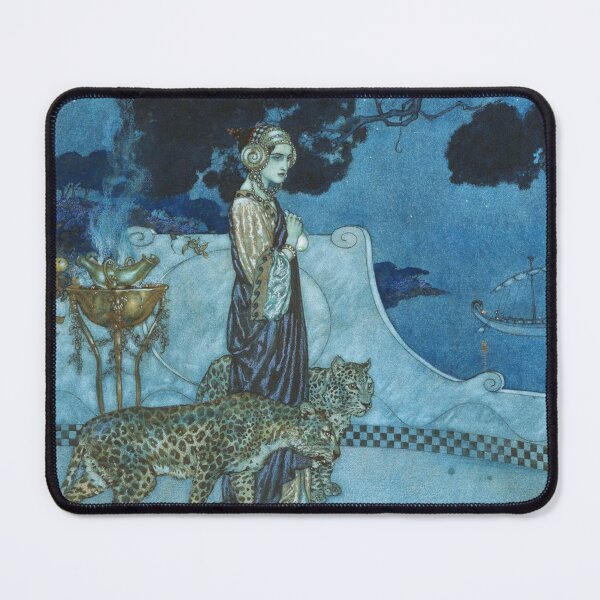 Item preview, Circe with Leopards (1911) - Edmund Dulac designed and sold by SALON DES ARTS.