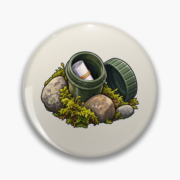Item preview, Hidden Geocache Discovery – Geocaching Container and Logbook designed and sold by astersgraphics.