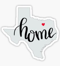 DFW - Home Sticker