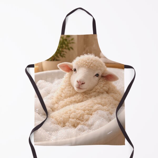 Item preview, Peaceful Merino Sheep Bubble Bath designed and sold by Sillytoe.
