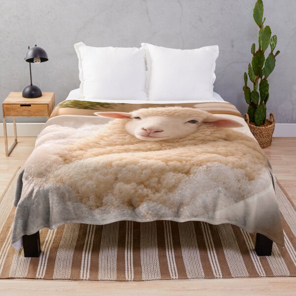 Item preview, Peaceful Merino Sheep Bubble Bath designed and sold by Sillytoe.
