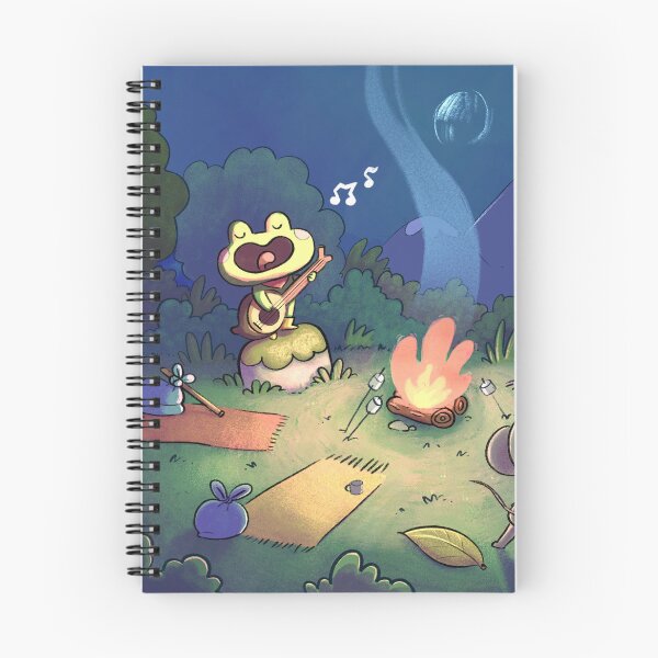Item preview, Frog & Mouse Campfire designed and sold by ChiaraAless.