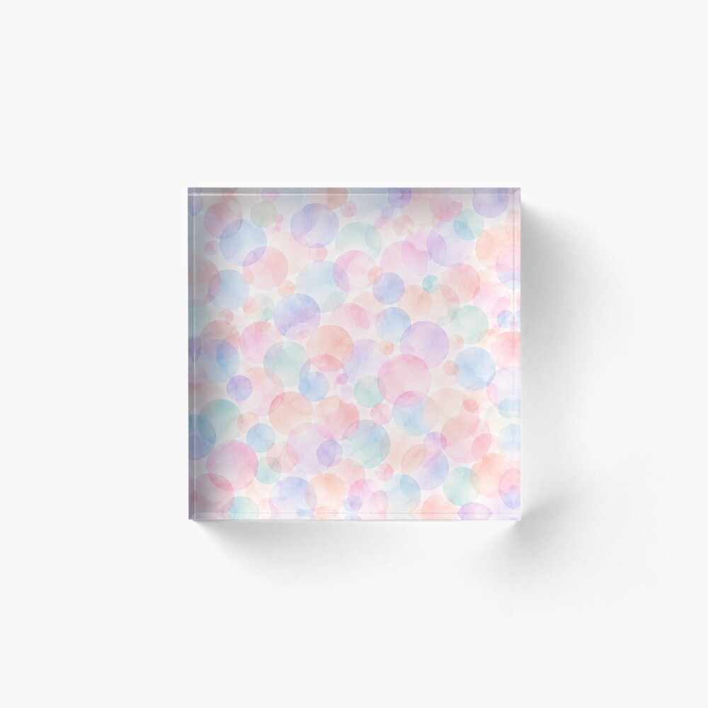 Vista previa del artículo con la obra «Bloque acrílico», diseñado y vendido por HO•Designs.