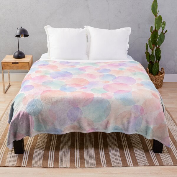 Item preview, Pastel Bubble Harmony – Soft Watercolor Circles Pattern designed and sold by HO•Designs.