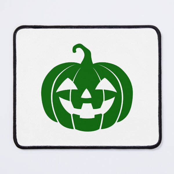 Item preview, Dark Green Smiling Jack-o’-Lantern Pumpkin Halloween Design designed and sold by pattern-archive.