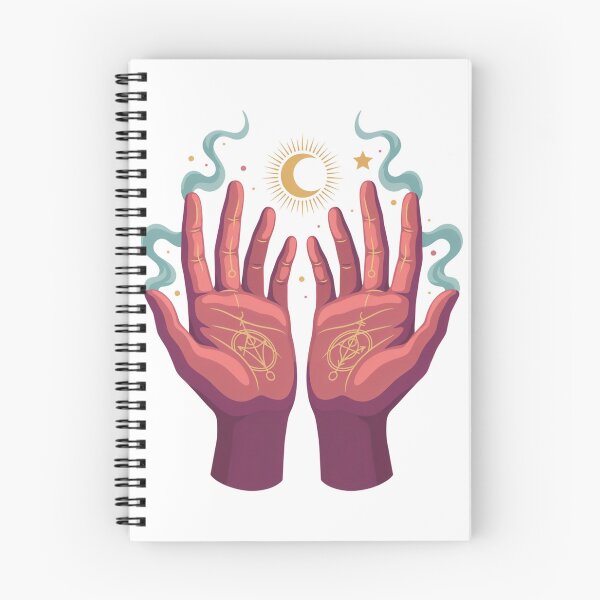 Item preview, Palm Witch Halloween Design – Mystical Palmistry Fortune Telling Graphic Tee v14 designed and sold by DarylWelsh2024.