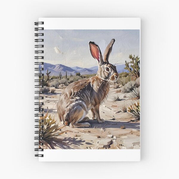 Item preview, Desert Jackrabbit in the Southwestern Wilderness designed and sold by tambanow.