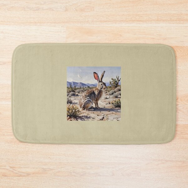 Item preview, Desert Jackrabbit in the Southwestern Wilderness designed and sold by tambanow.