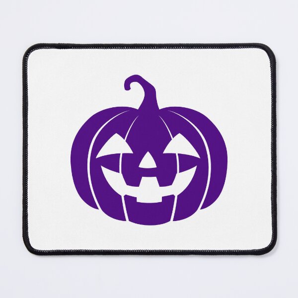 Item preview, Dark Purple Smiling Jack-o’-Lantern Pumpkin Halloween Design designed and sold by pattern-archive.