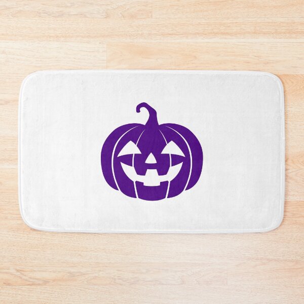 Item preview, Dark Purple Smiling Jack-o’-Lantern Pumpkin Halloween Design designed and sold by pattern-archive.