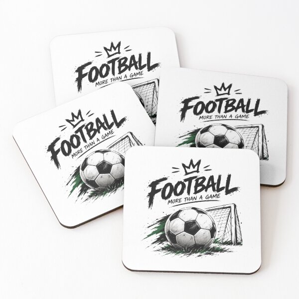 Item preview, Football More Than A Game Vintage Soccer Ball Graphic designed and sold by Alaric4you.