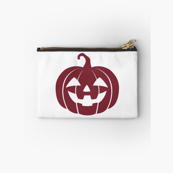 Item preview, Burgundy Smiling Jack-o’-Lantern Pumpkin Halloween Design designed and sold by pattern-archive.