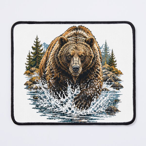 Item preview, Grizzly Bear designed and sold by RisingWolfStudio.
