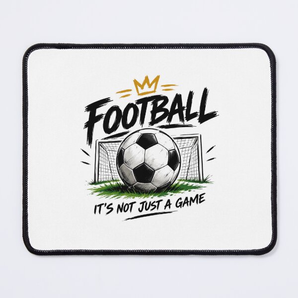 Item preview, Copy of Football More Than A Game Vintage Soccer Ball Graphic designed and sold by Alaric4you.