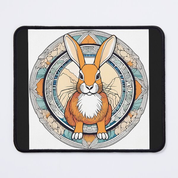 Item preview, Southwestern Jackrabbit — Decorative Mosaic Medallion designed and sold by tambanow.