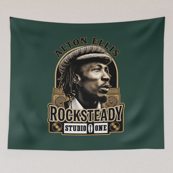 Item preview, Rocksteady Legend Vintage Jamaican Record Label Tribute designed and sold by BASS-CULTURE.